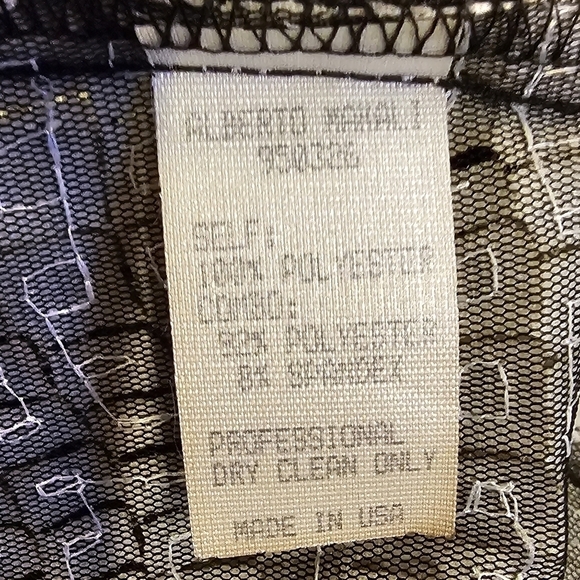 Alberto Makali Vintage Couture Pieced Top - Picture 10 of 12